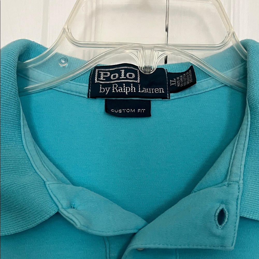 Ralph Lauren Turquoise Polo Shirt